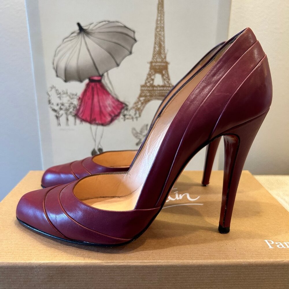 Christian Louboutin Insectika 100 Leather Stiletto